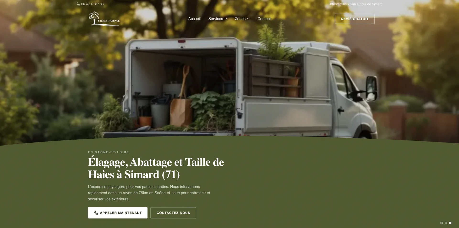 Website Stehly Paysage