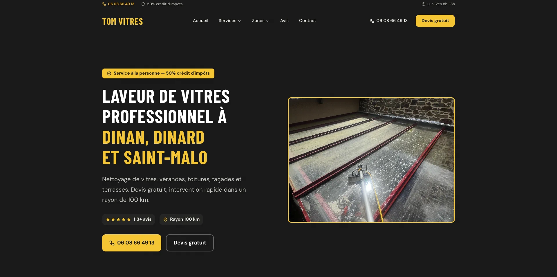 Website Tom Vitres