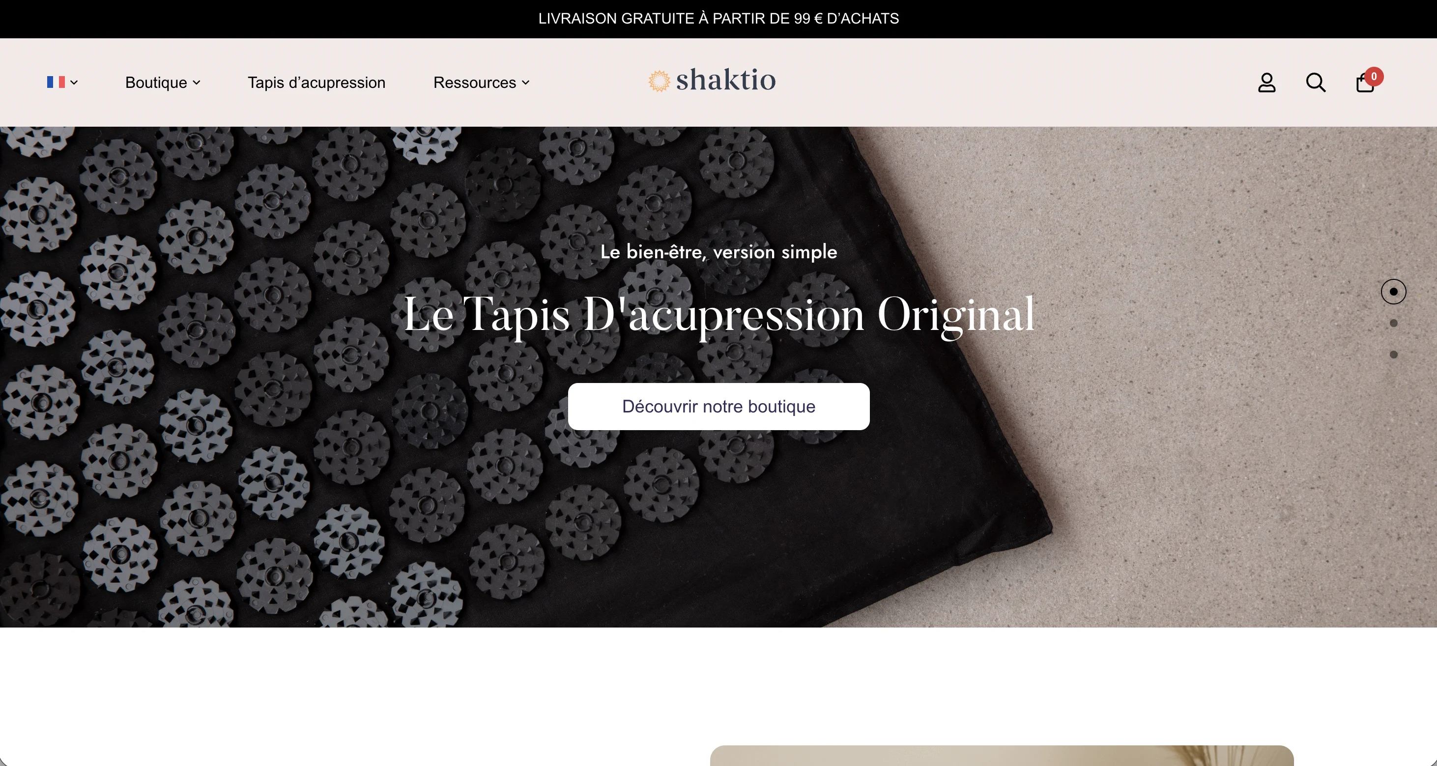 Website Shaktio